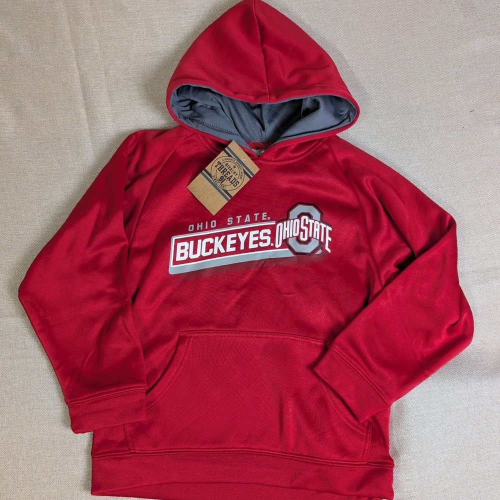 Rivalry Threads Ohio‎ State Buckeyes Hoodie Youth Small 6/7 NWT Sweatshirt